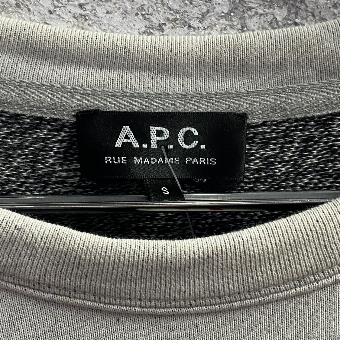 A.P.C 빅로고 캐주얼 맨투맨 B2513 상품이미지3