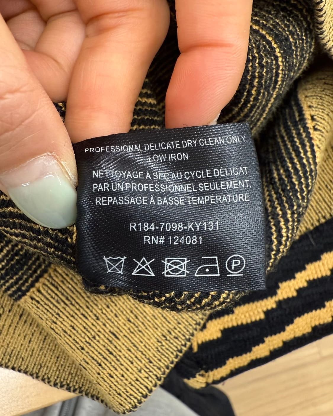 프로엔자 슐러 브라운 타이거 크롭 니트 상품이미지9