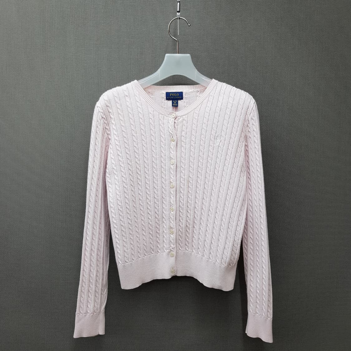 랄프로렌 케이블 니트 가디건 걸즈XL사이즈 상품이미지1