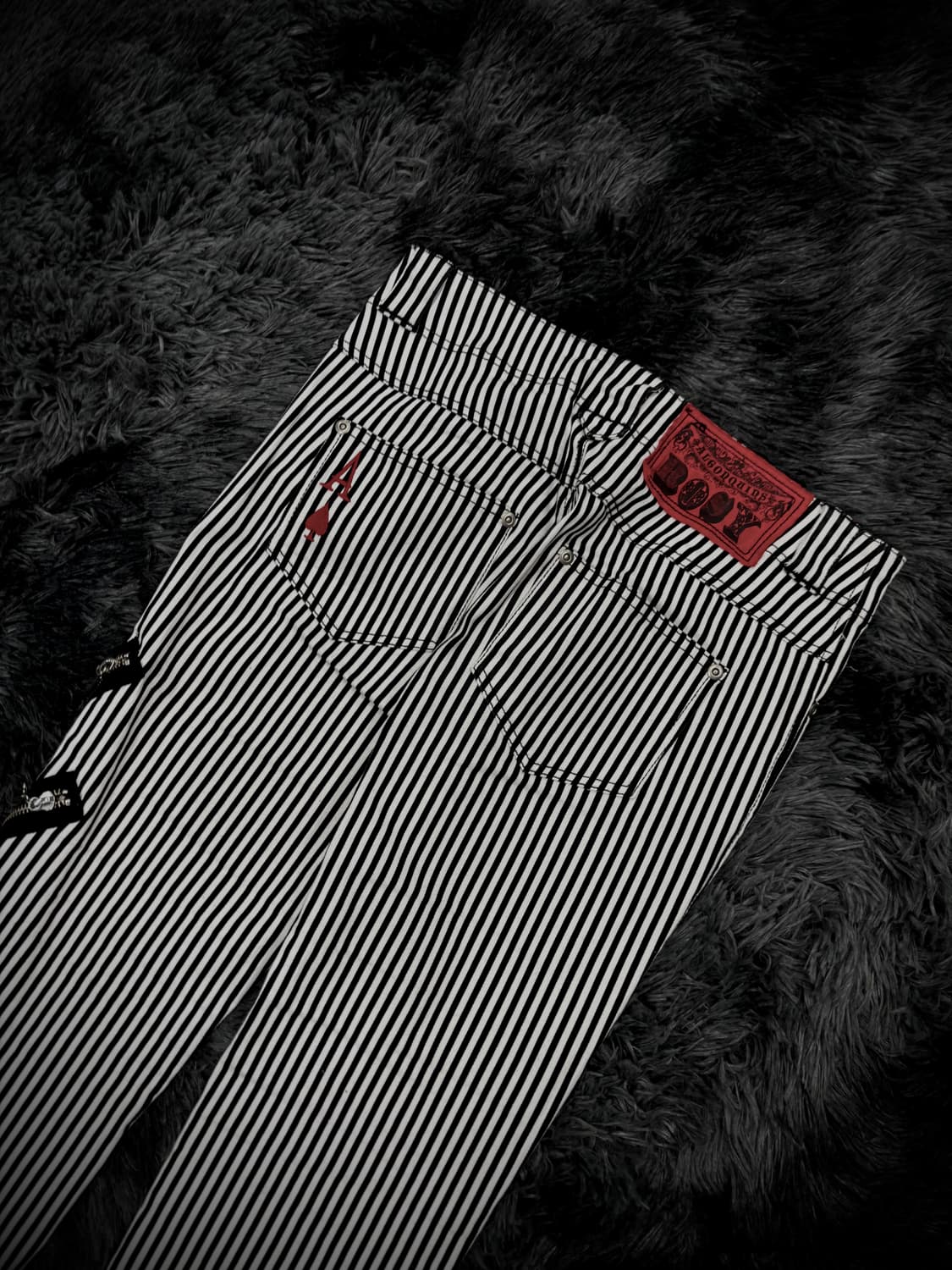 Algonquins 펑크 스트라이프 스키니핏 팬츠 상품이미지7