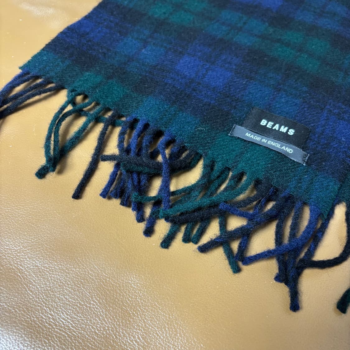 Beams 빔즈 타탄체크 머플러 목도리 (Tartan Check) 상품이미지5