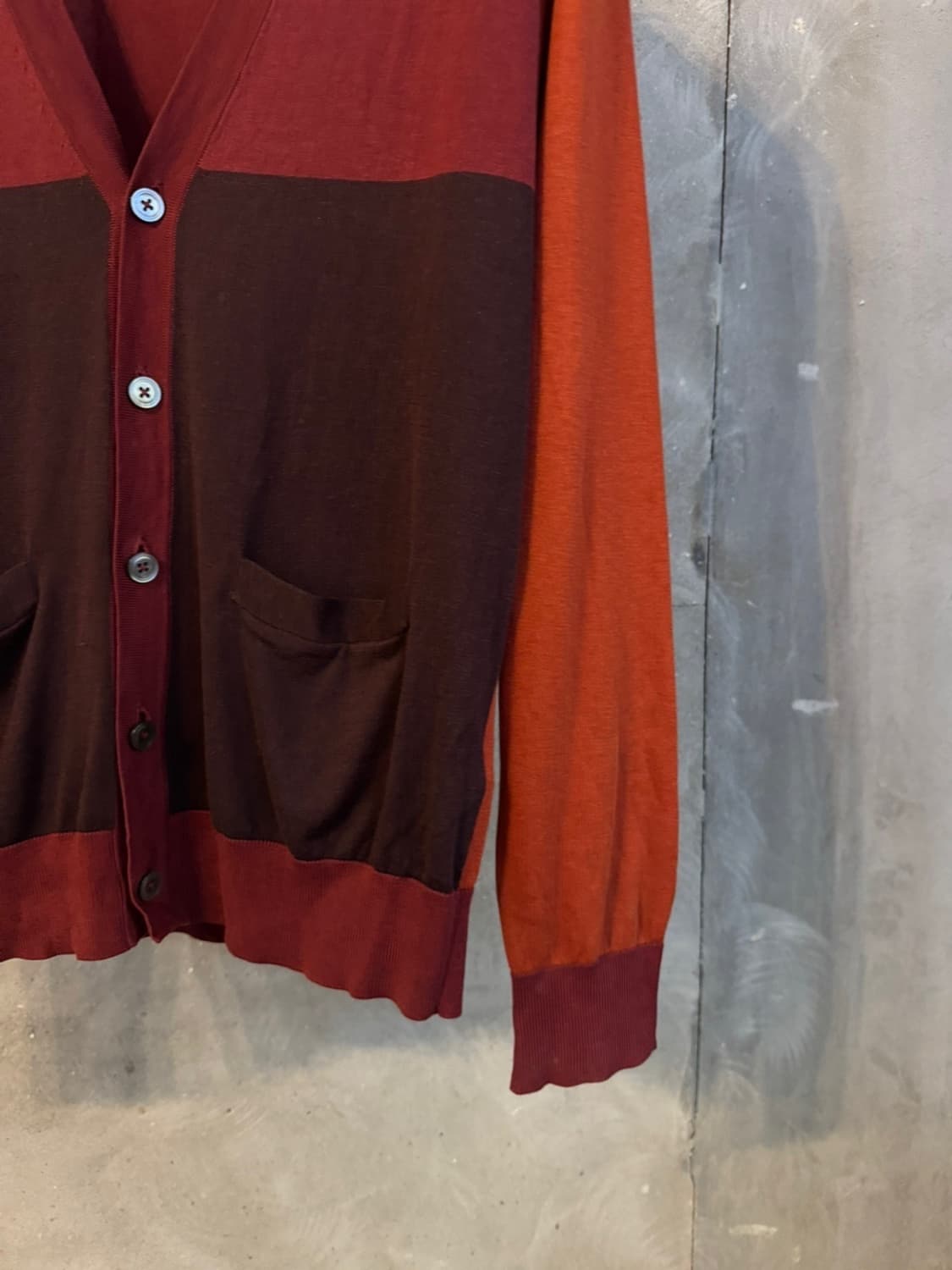 폴스미스 메리노울 가디건 100 상품이미지5