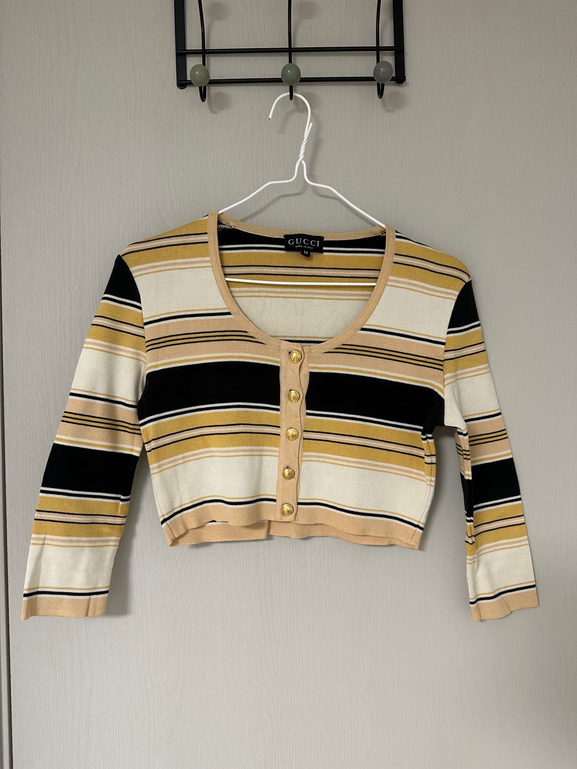 구찌 (빈티지) 크롭 가디건 상품이미지1