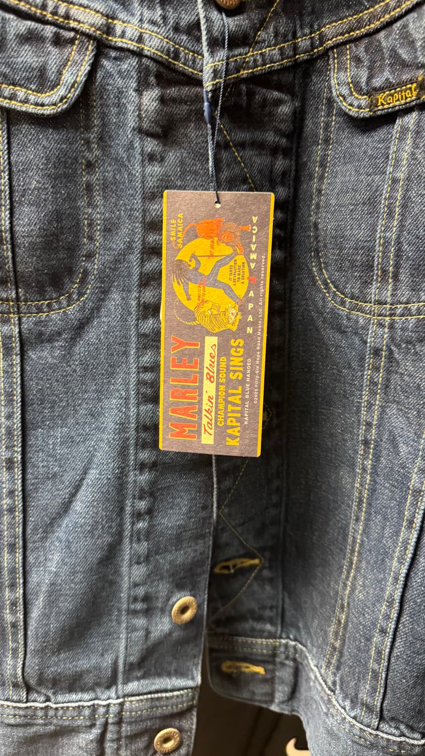 (46) 캐피탈 밥말리 Talkin' Blues 데님 자켓 상품이미지3