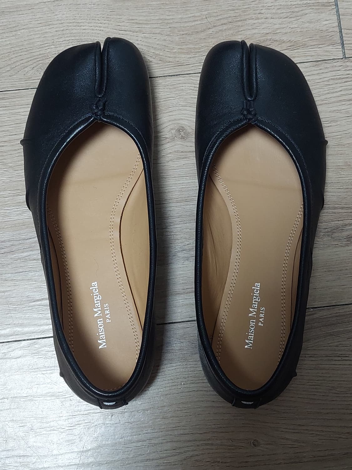 메종 마르지엘라 타비 발레리나 (블랙 / 240 사이즈) 상품이미지1