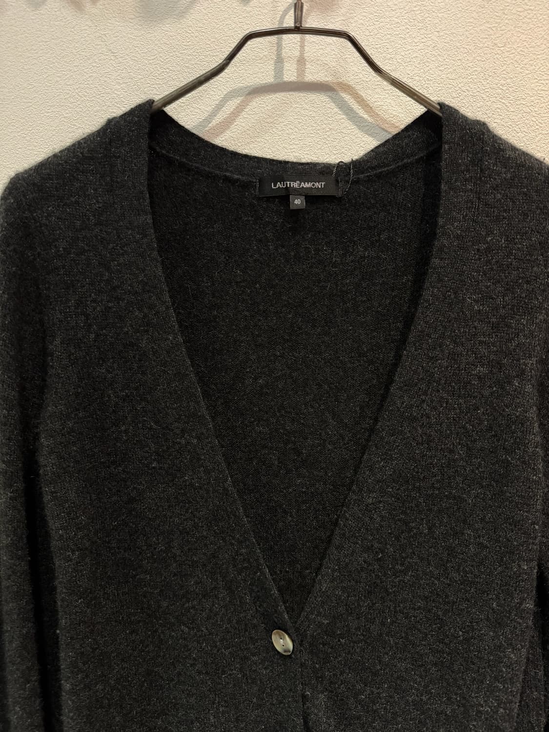 LAUTREAMONT cashmere 100% 가디건 상품이미지5