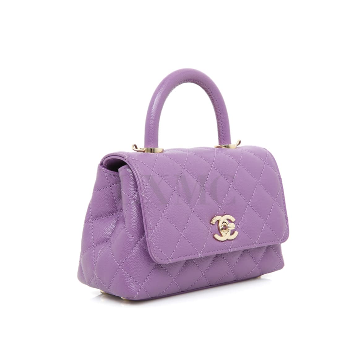 샤넬 코코핸들 미니 캐비어 퀼팅백 AS2215 코핸 상품이미지3