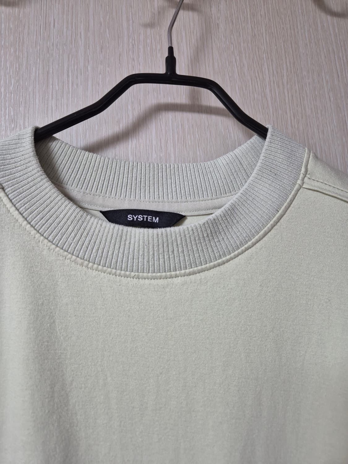 (22년) 시스템 옴므 SYSTEM 티셔츠 반팔 95 상품이미지4