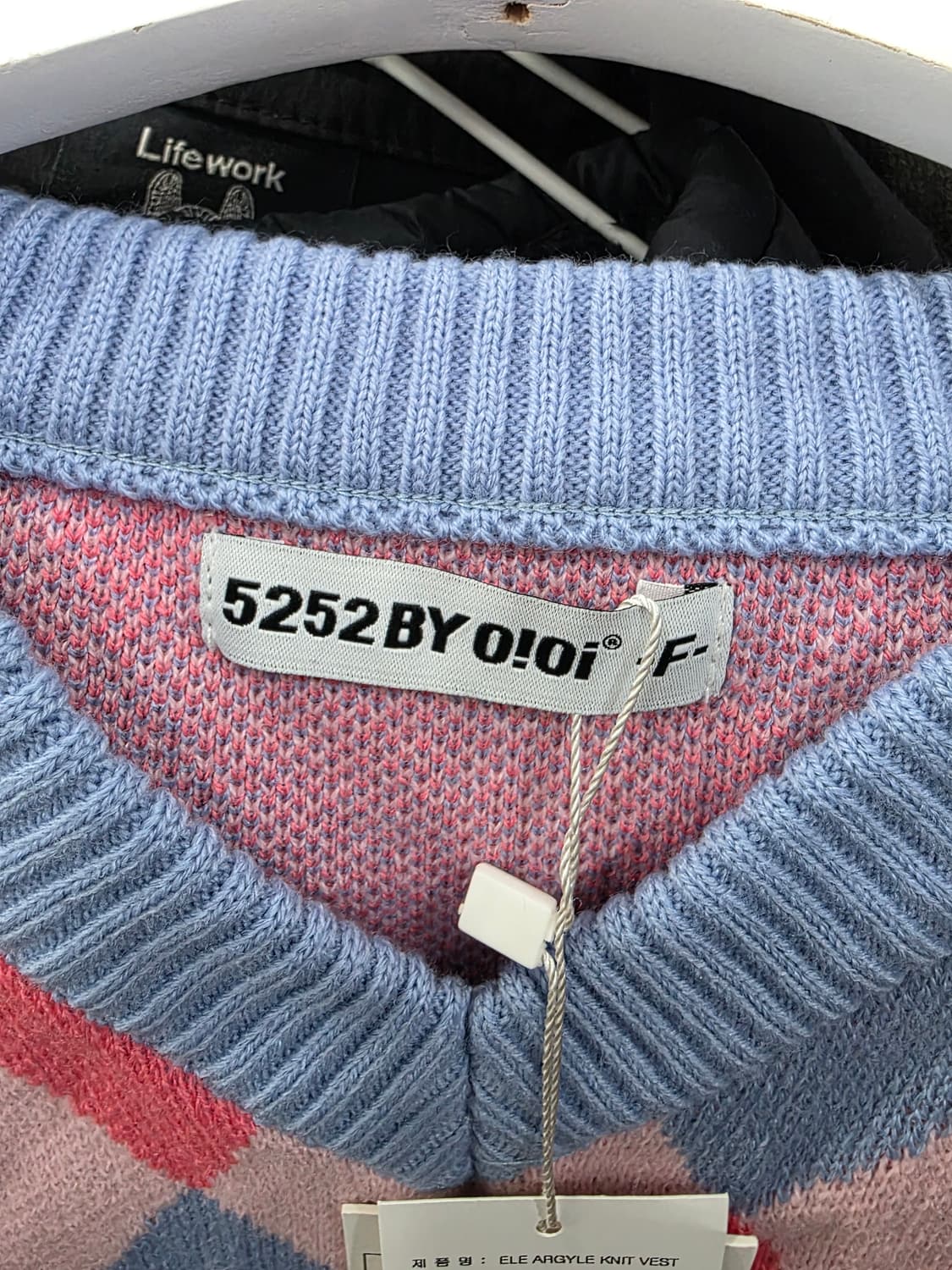 5252 by 오아이오아이 니트 조끼 상품이미지3