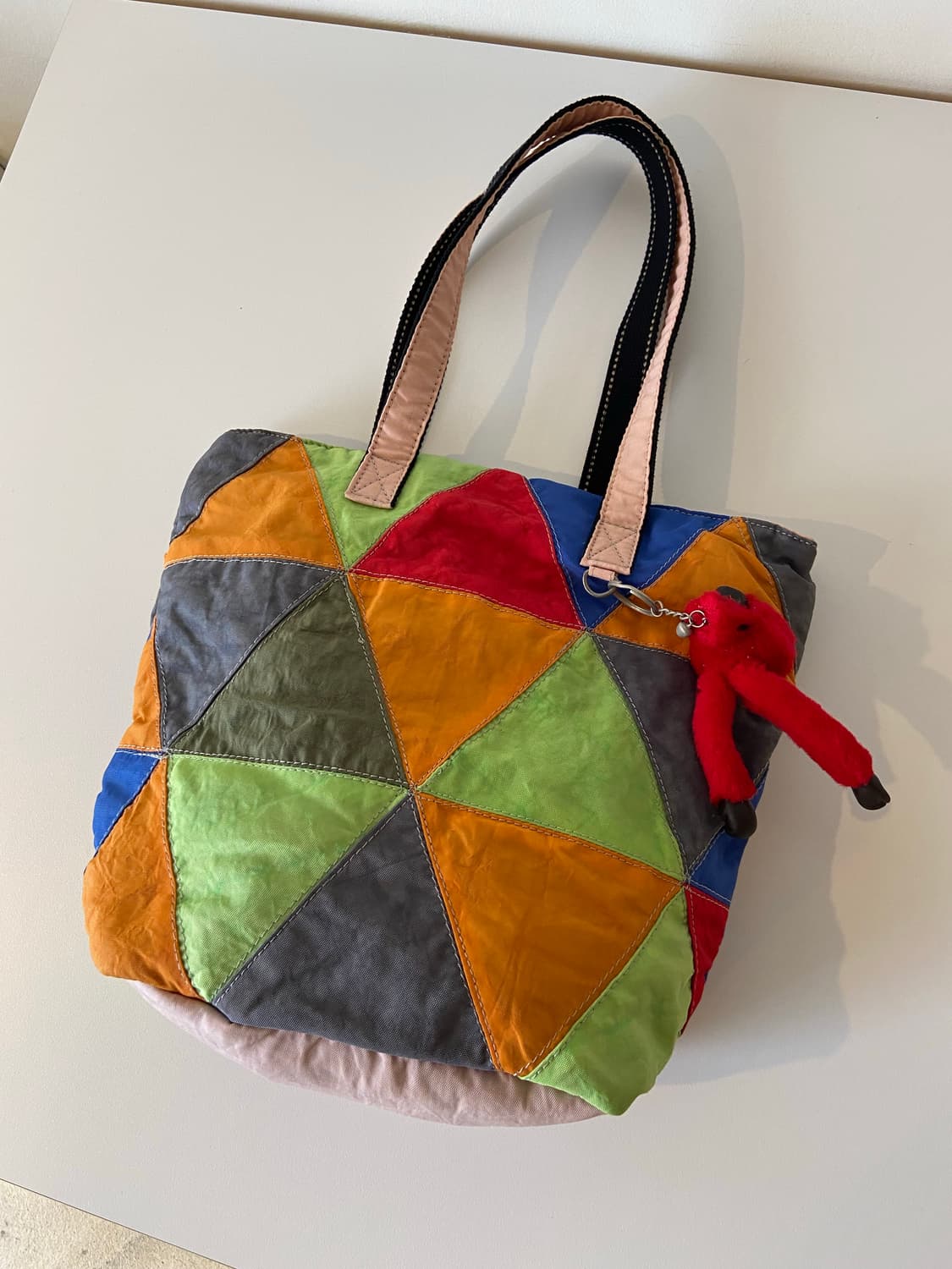 키플링 패치워크 토트백 + 원숭이 키링 상품이미지2