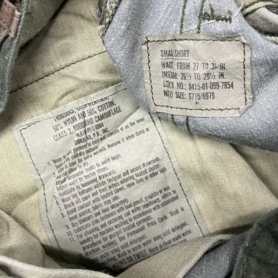 80s 오리지날 M-65 필드 팬츠 (S/S) 상품이미지6