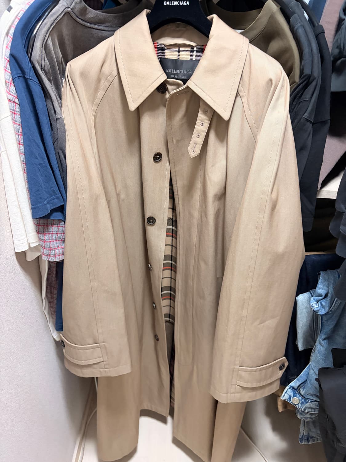 [46] 발렌시아가 가드로브 카코트 베이지 상품이미지1