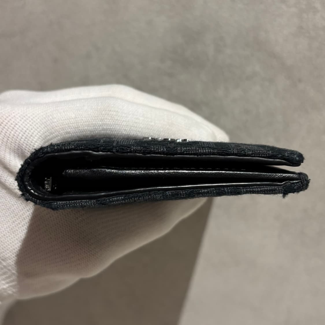 A+ OS사이즈 디올 오블리크 장지갑 블랙 상품이미지3