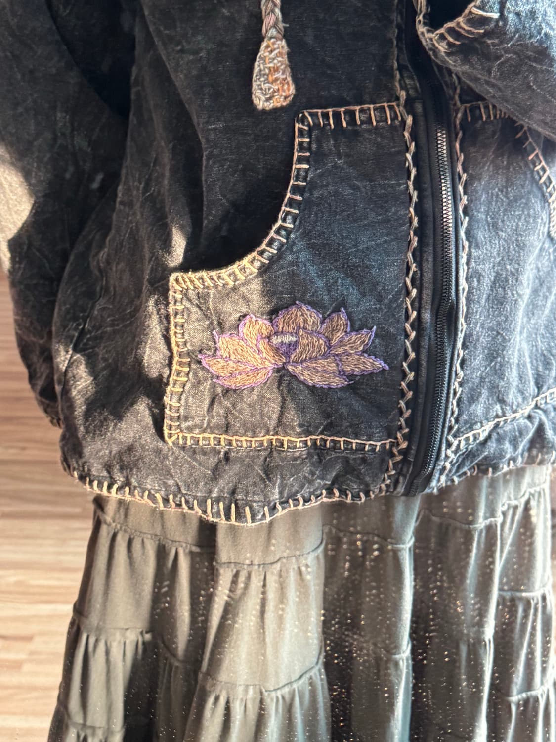 오리엔탈 히피 후드집업 상품이미지2