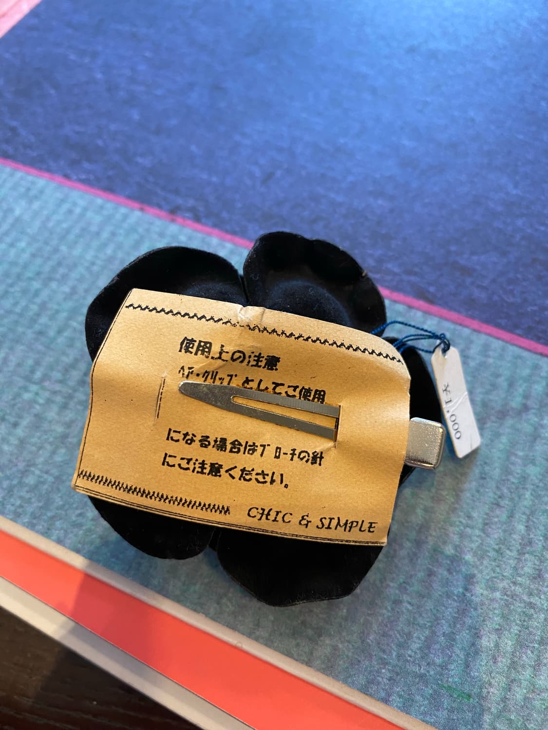 빈티지 블랙 코사지 브로치 상품이미지5