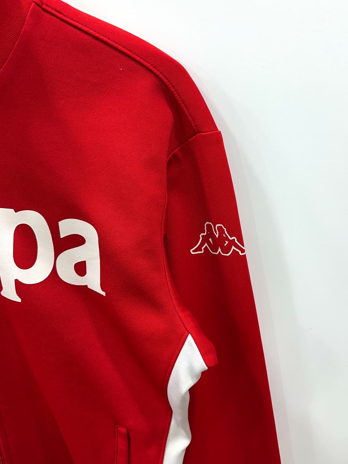 카파 어센틱 트랙자켓 레드 L 상품이미지4