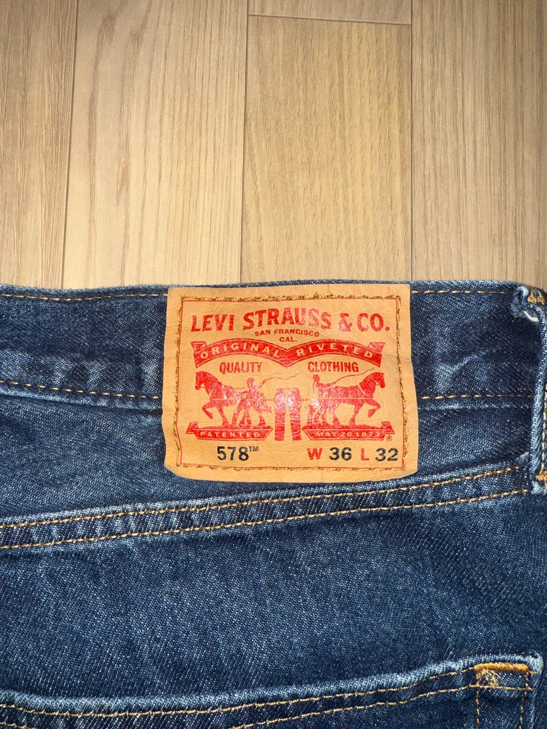 리바이스 578 W36 L32 상품이미지3