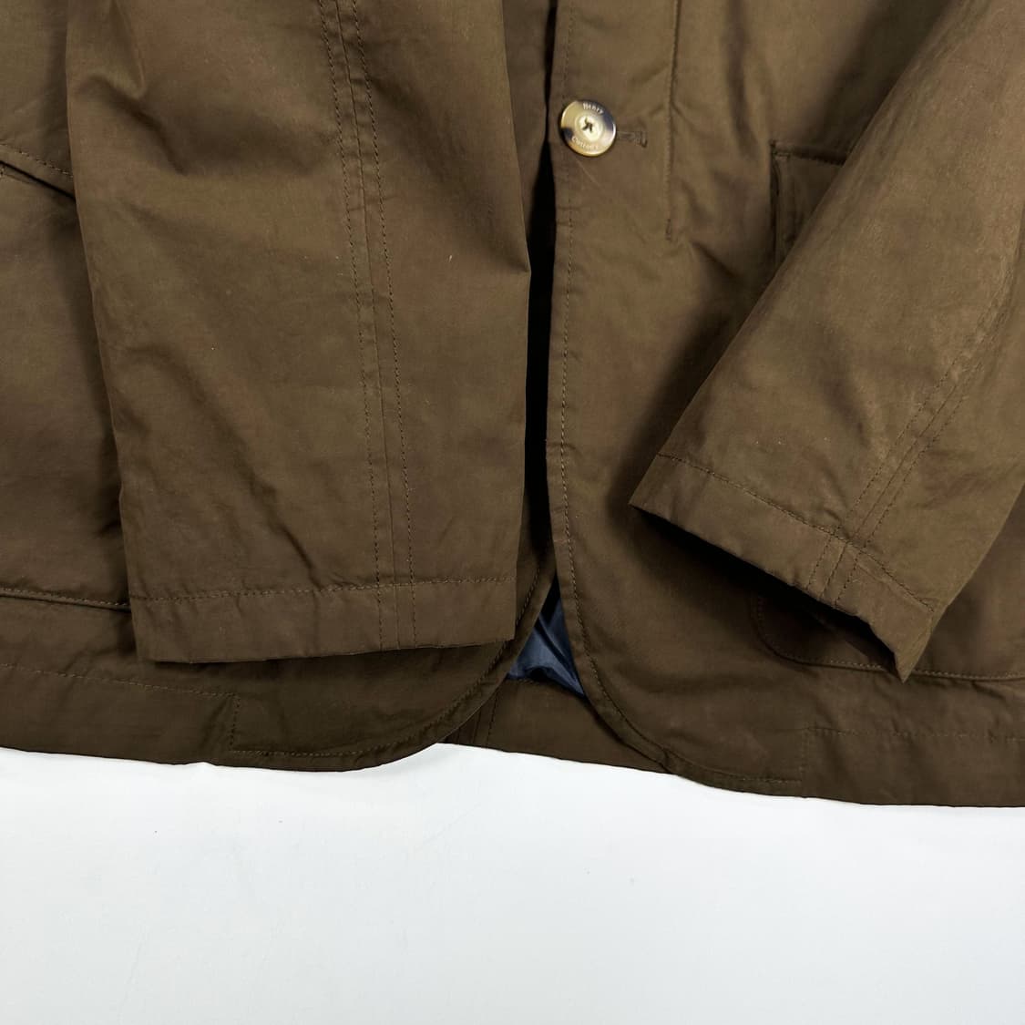 헨리코튼 클래식 브라운 왁스자켓 (L) 상품이미지5