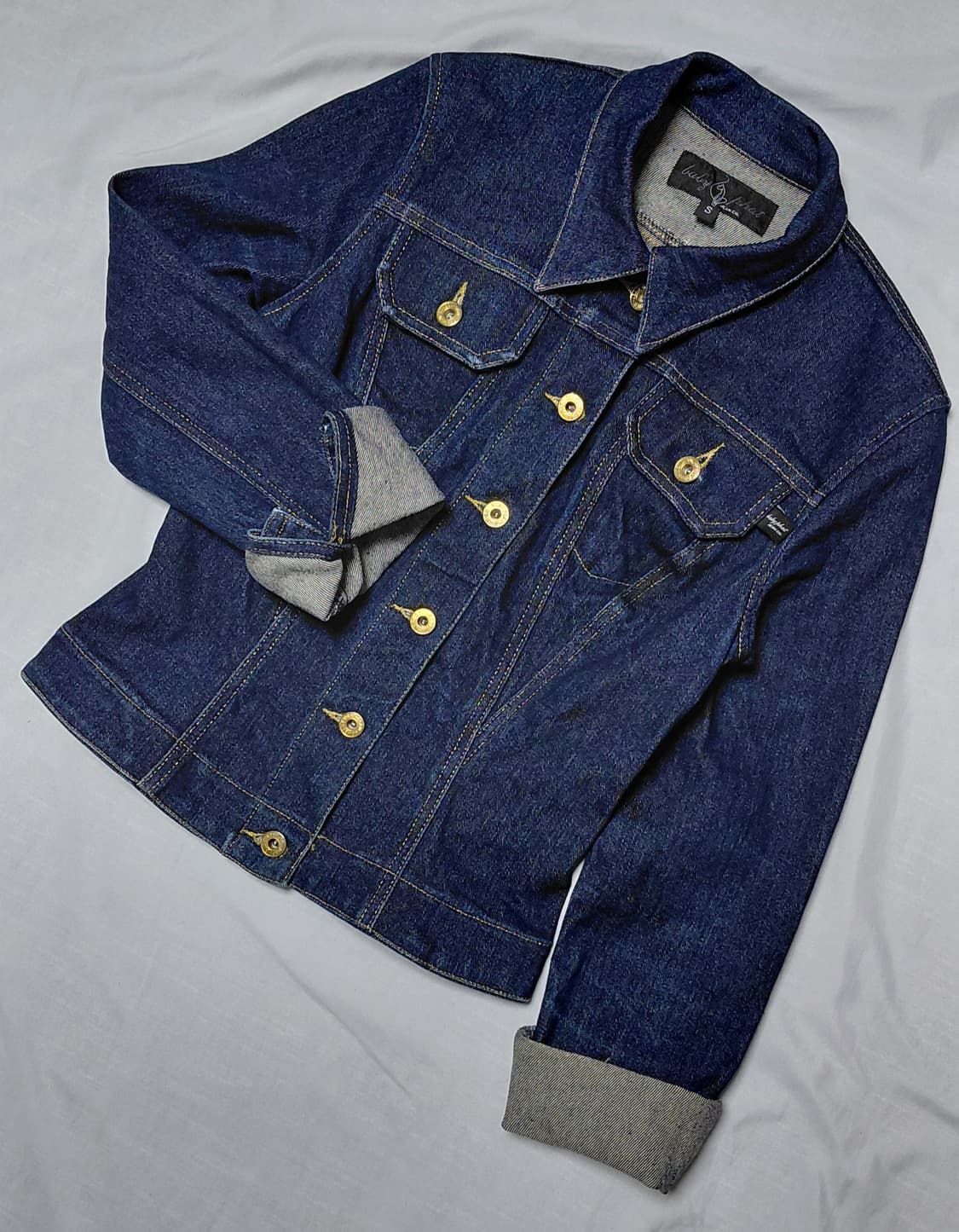 [S/USA] 베이비팻(Baby Phat) 빈티지 생지 데님 자켓 상품이미지4
