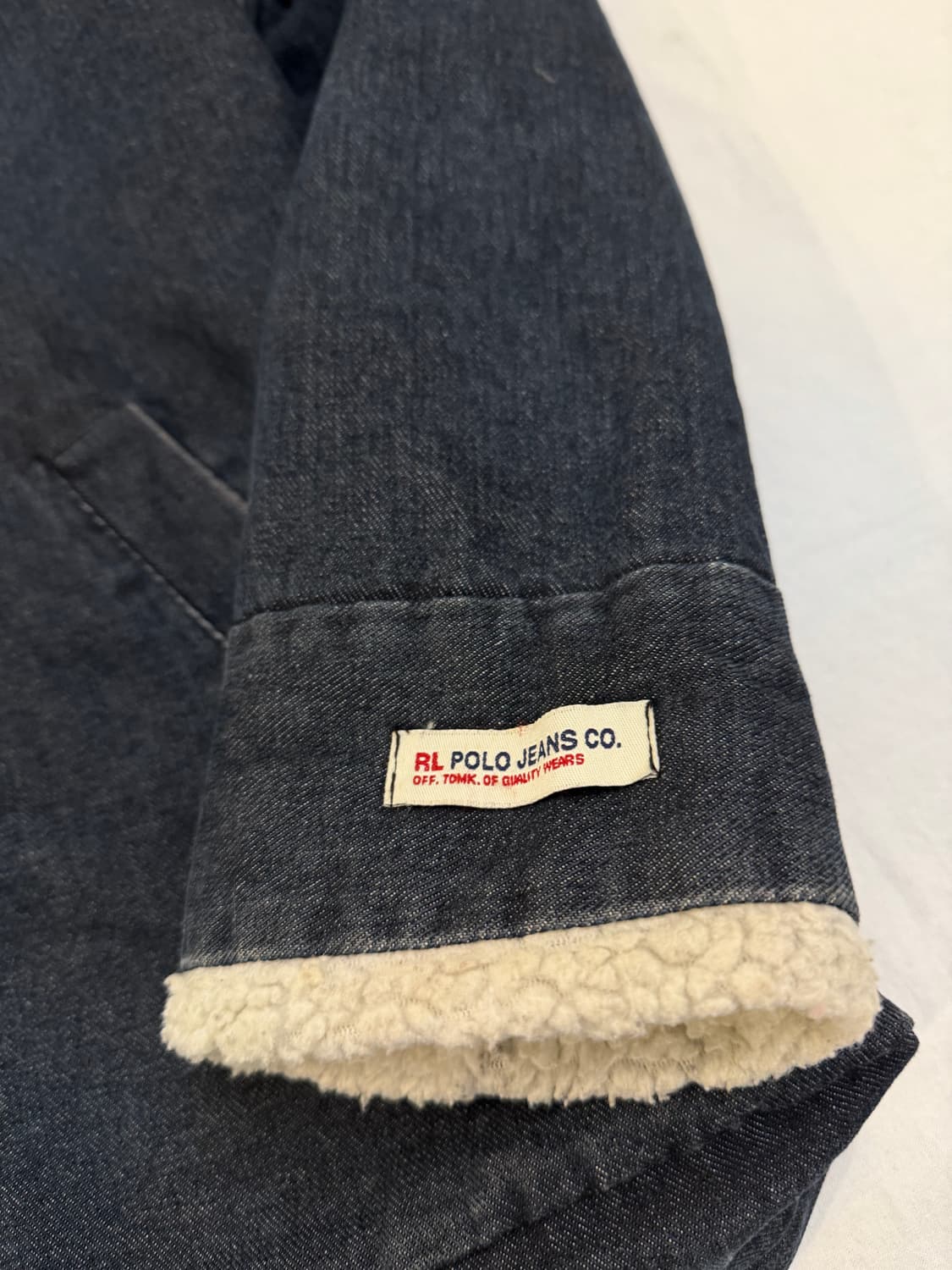 유일매물) 폴로 랄프로렌 데님 쉐르파 액티브 워크자켓 상품이미지3