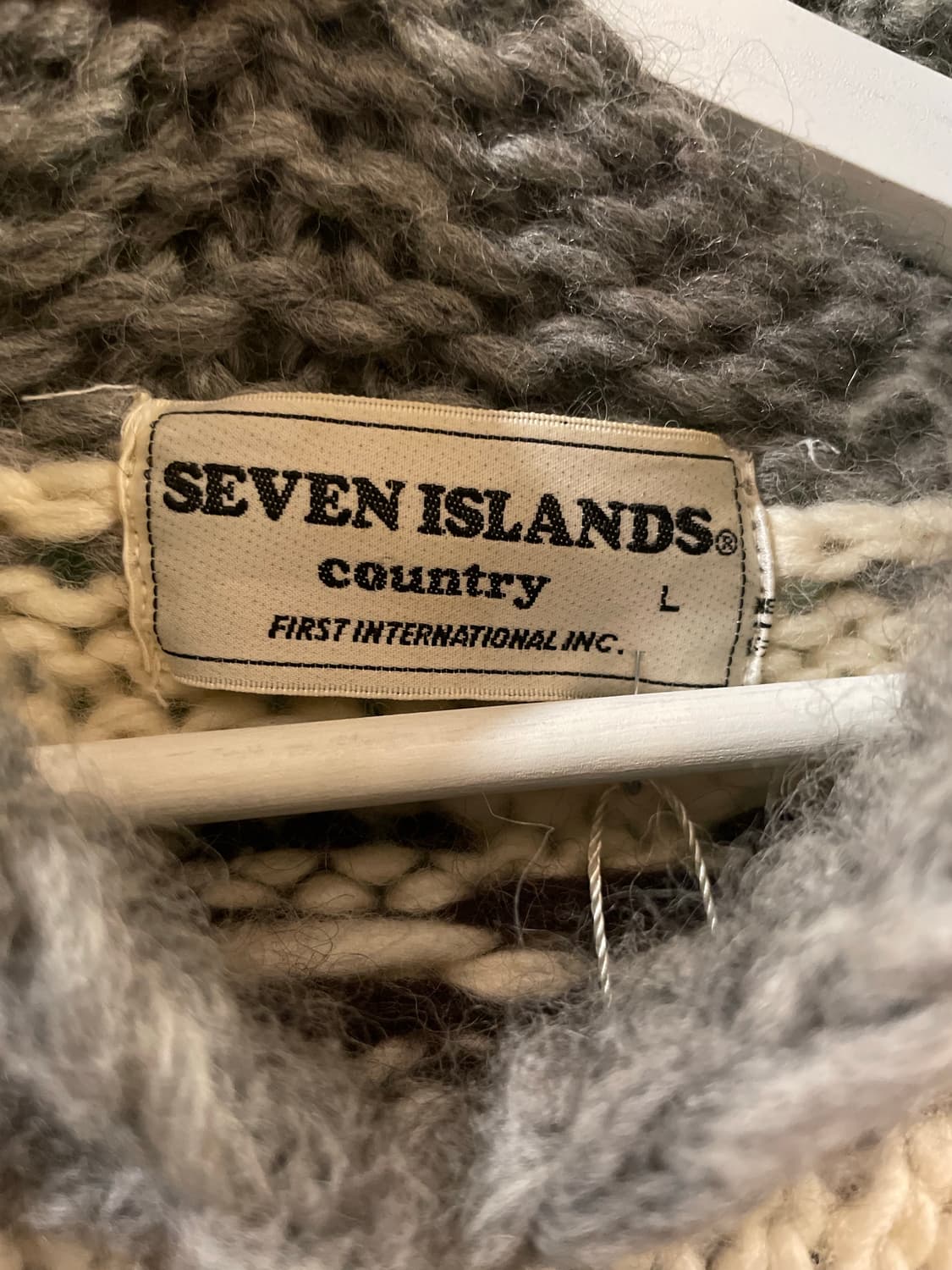 90s Vintage SevenIslands Eagle Wool Knit 상품이미지2