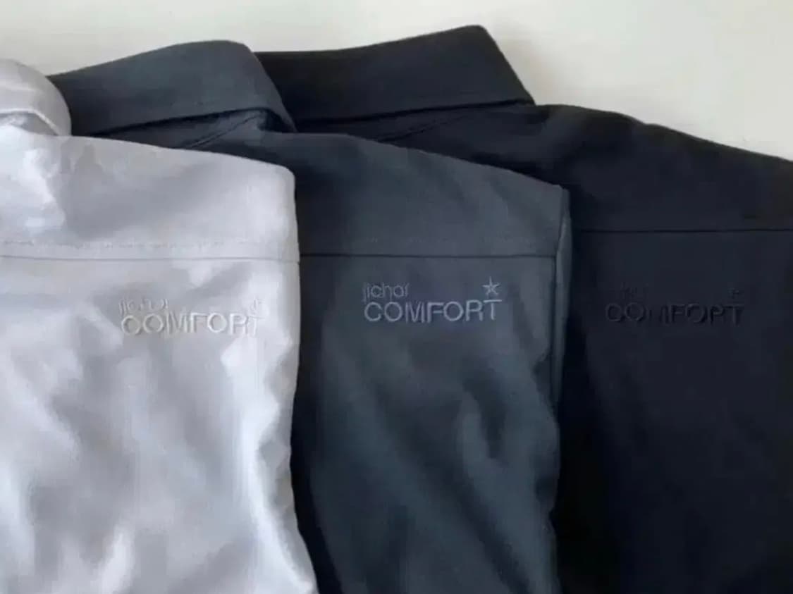 Jichoi comfort 지초이컴포트 22-005 셔츠 블랙 3사이즈 상품이미지1