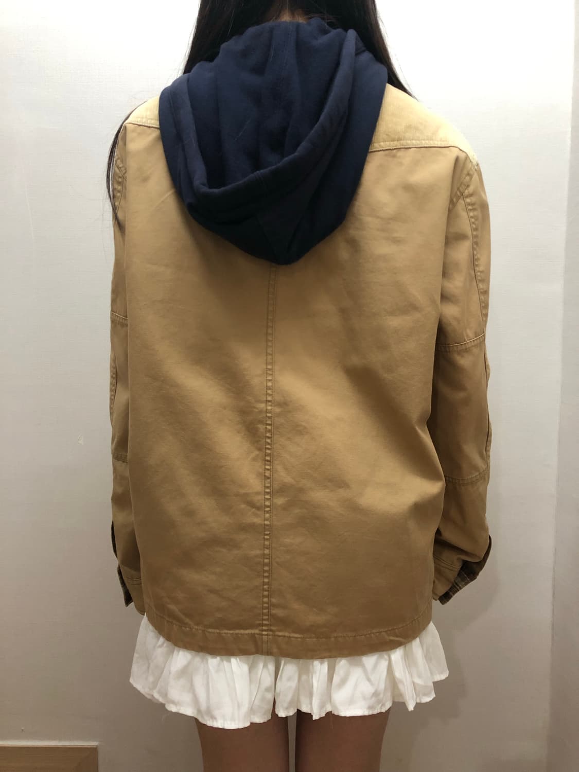 빈티지 mlb 베이지 후드 자켓 상품이미지9