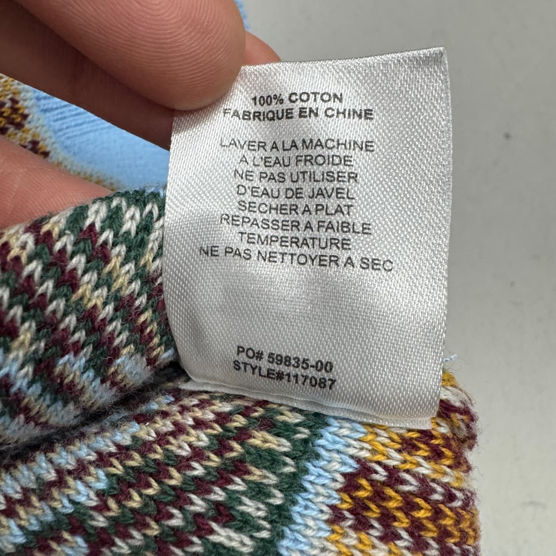 스투시 기자 스웨터 에스닉 니트 베스트  상품이미지9