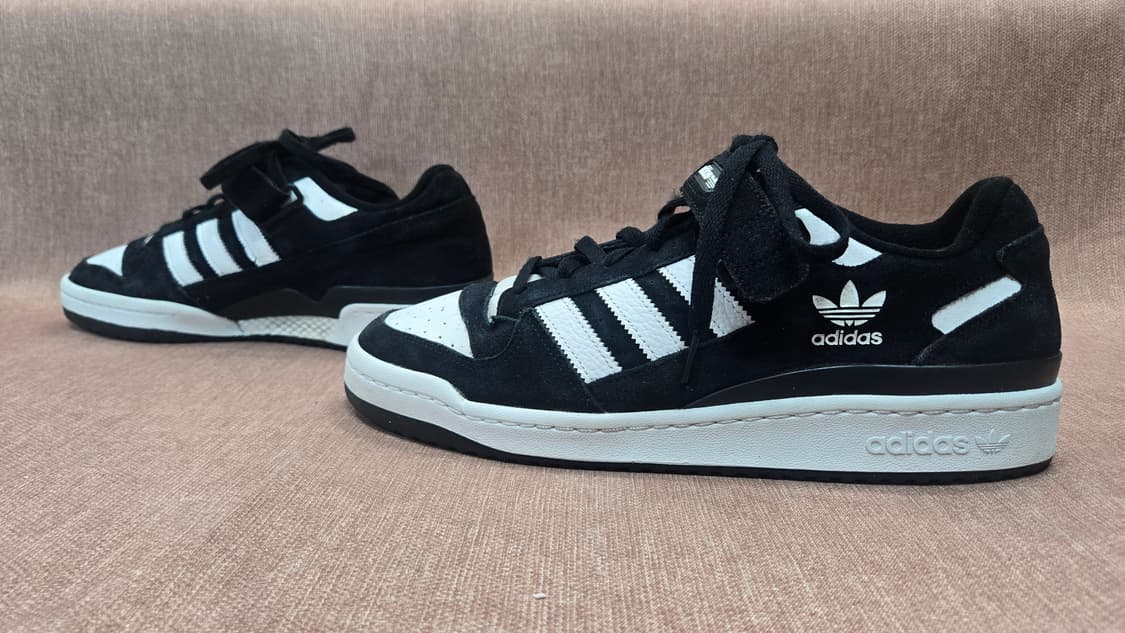 아디다스 300mm- 포럼 로우 블랙 화이트 상품이미지4