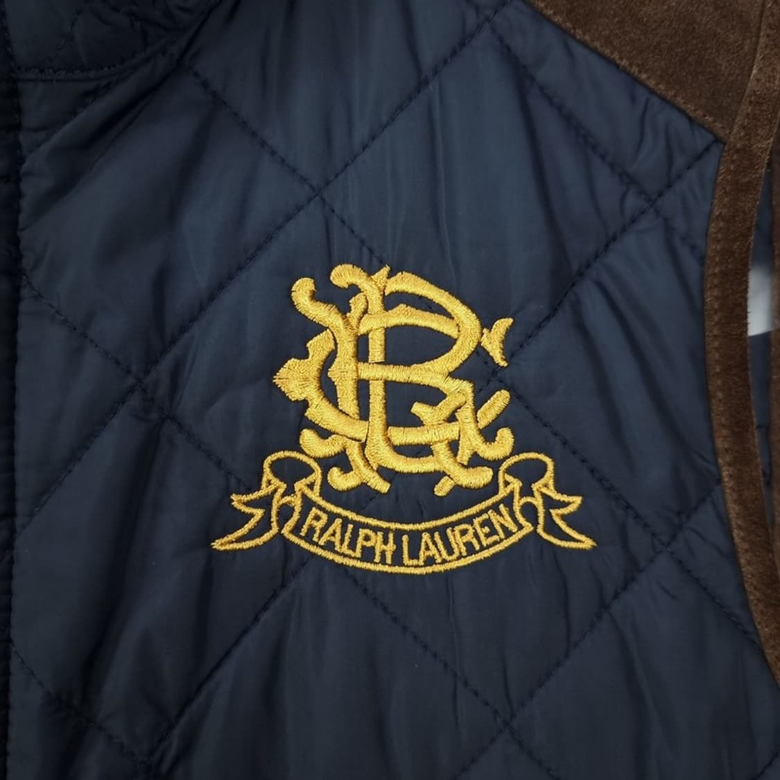 폴로 랄프로렌 로고 자수 퀄팅 누빔 조끼 네이비 M16409 상품이미지7