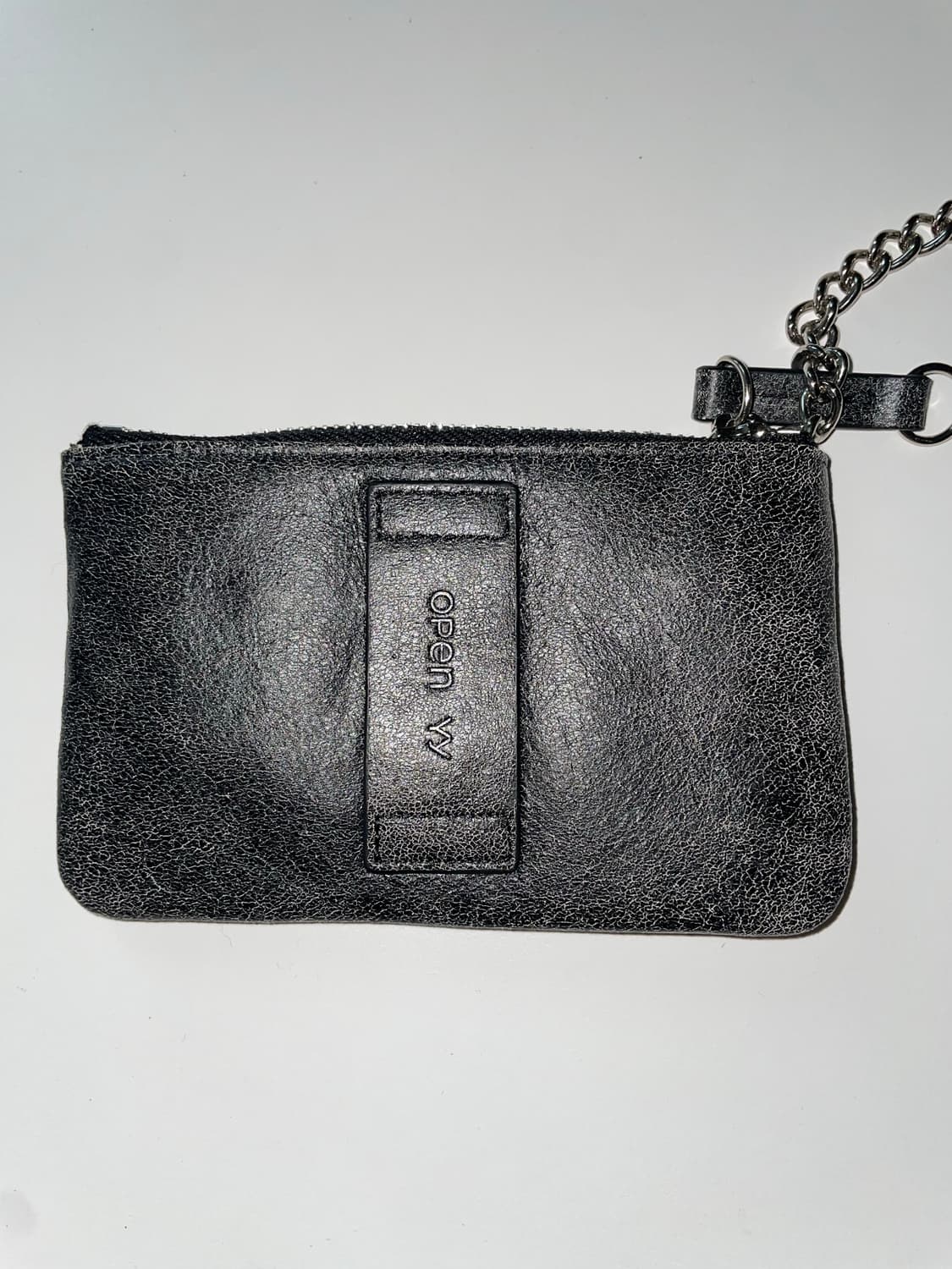 Open yy 스터드 체인 지갑 블랙 상품이미지2