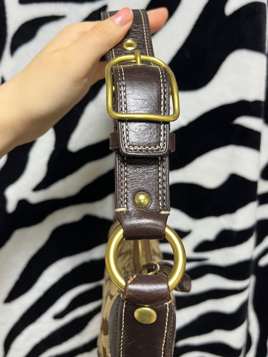 vintage coach shoulder bag 상품이미지6