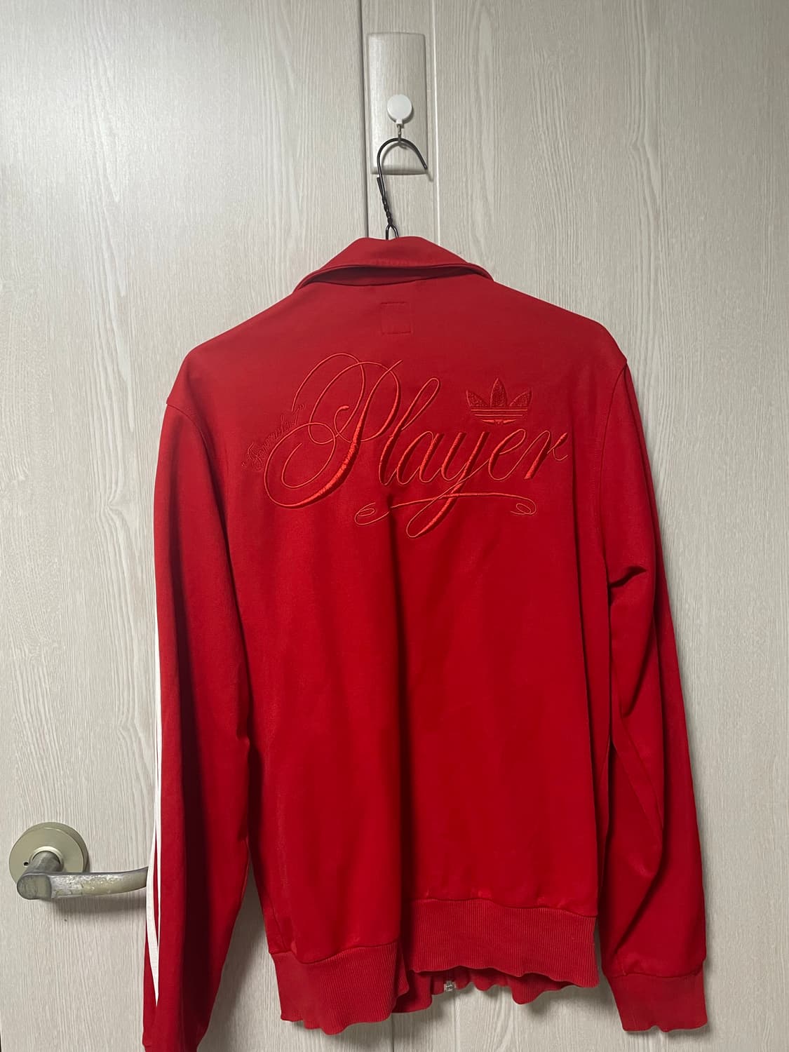 아디다스 빨간색 져지 L 상품이미지2