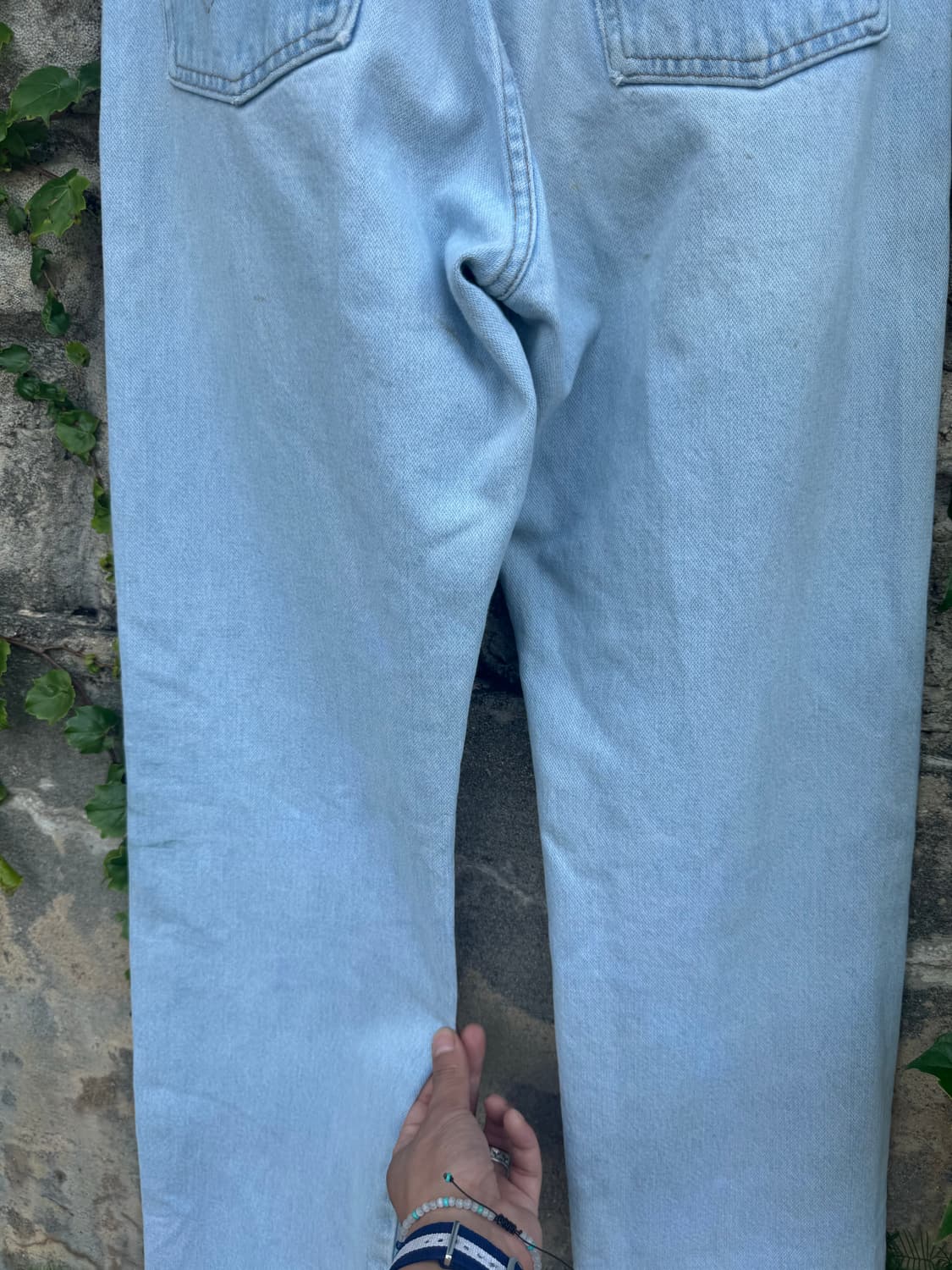 90s 랭글러 wrangler 빈티지 연청 데님 팬츠 31 상품이미지6