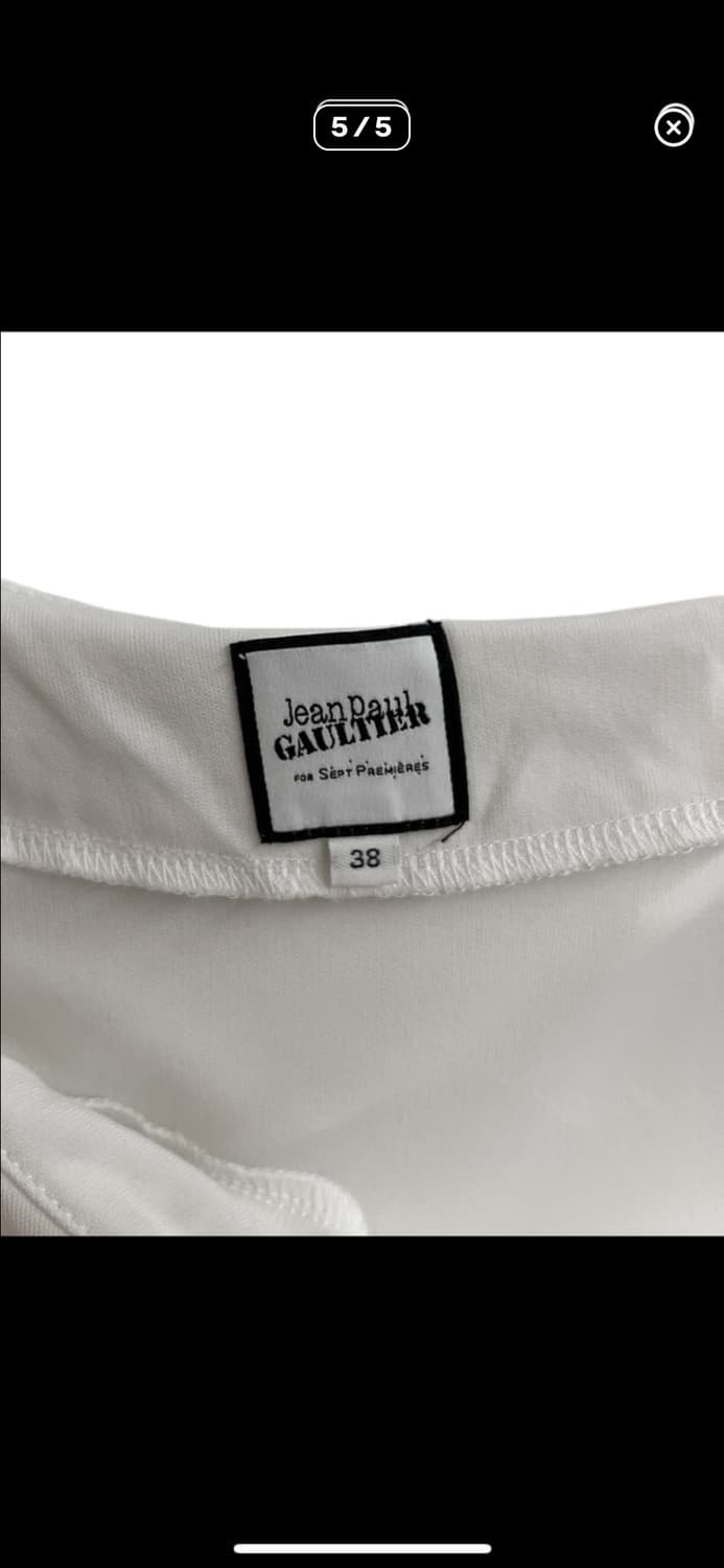 장폴고티에 숄더버튼 블라우스  상품이미지5