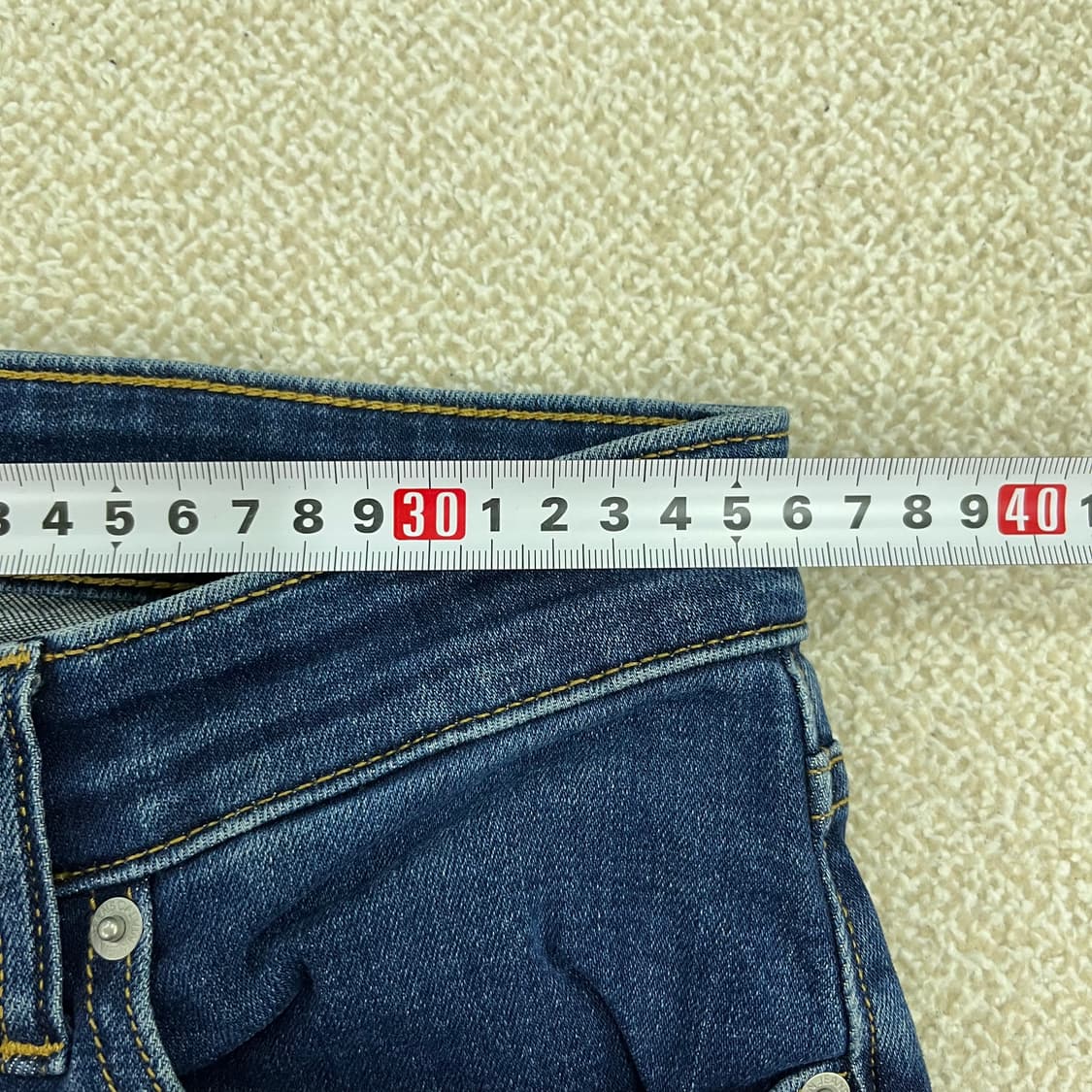 29 캘빈클라인 진스 워싱 데님 청바지 0123M 상품이미지6