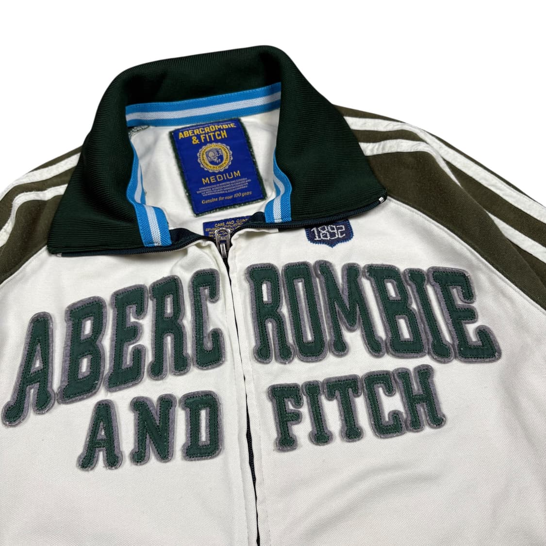 아베크롬비 오트밀&그린컬러 져지 상품이미지2