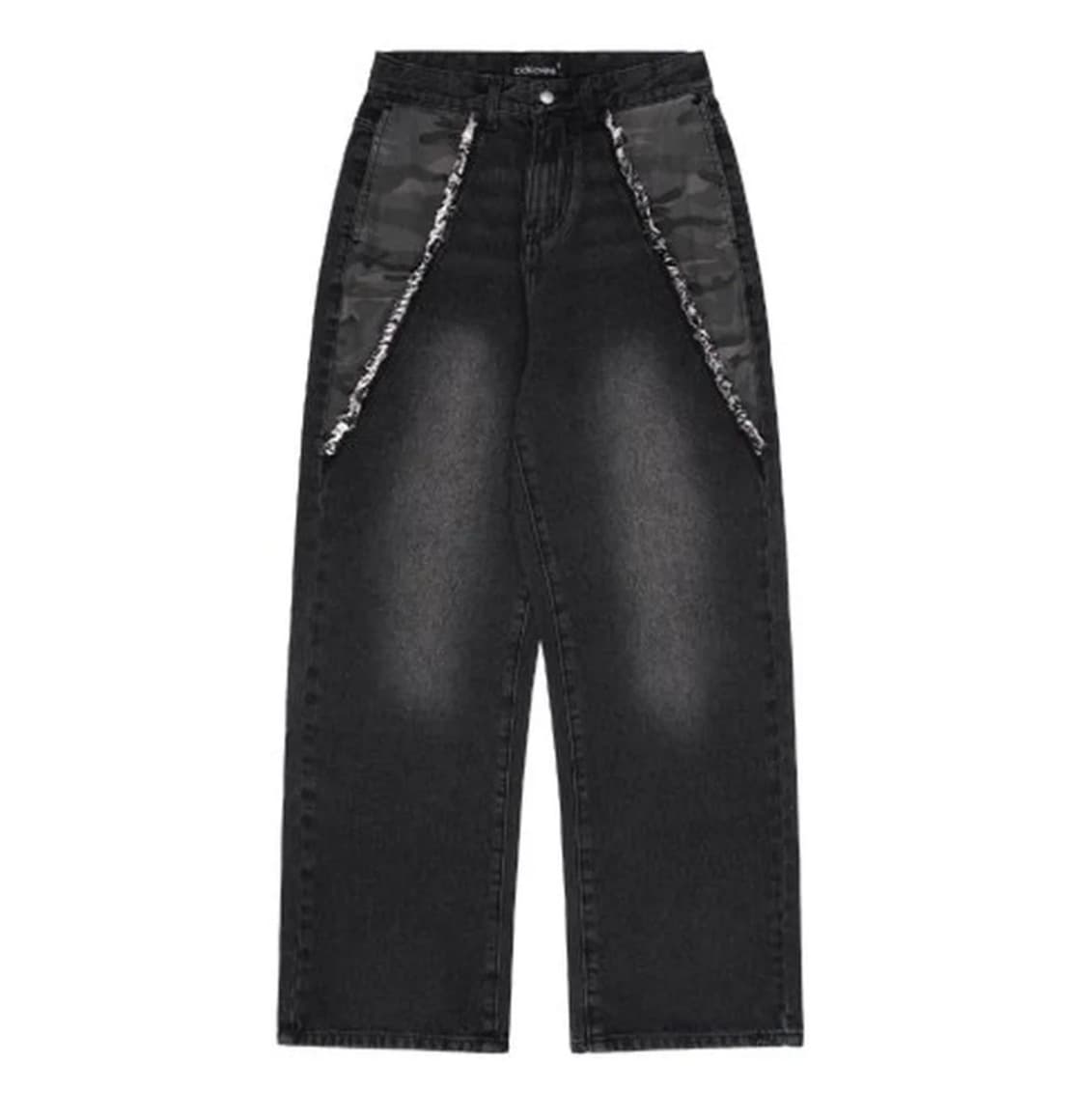 네스티킥(카이파이) 카모 데님 팬츠 (엔시티 위시 리쿠 손민수) 상품이미지1