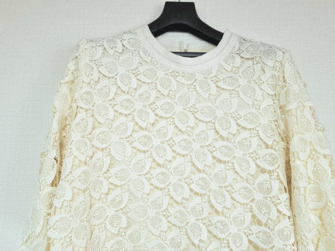 안나수이 정품 레이스 블라우스 상품이미지2