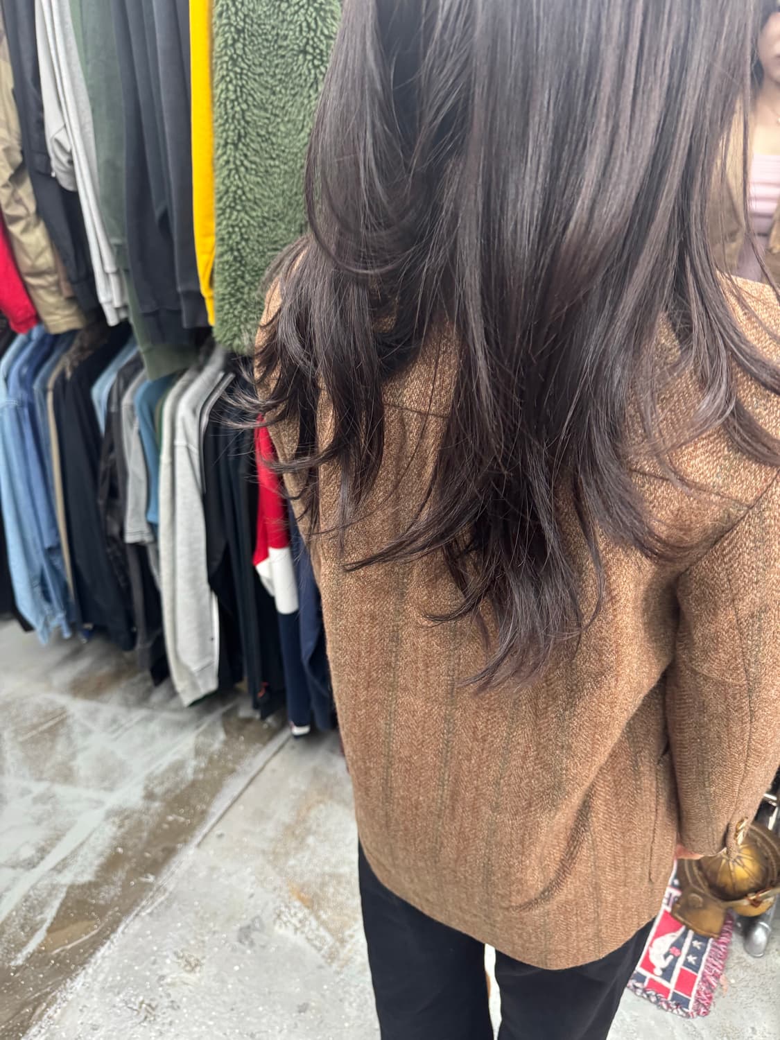 폴로 빈티지 블루라벨 모직 마이 자켓 여성 55반 까지추천 상품이미지4