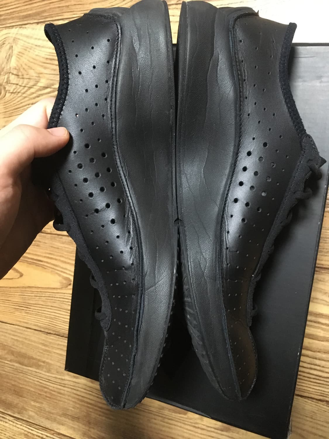 (w290)나이키 에어 슈퍼플라이 블랙 판매합니다 상품이미지5