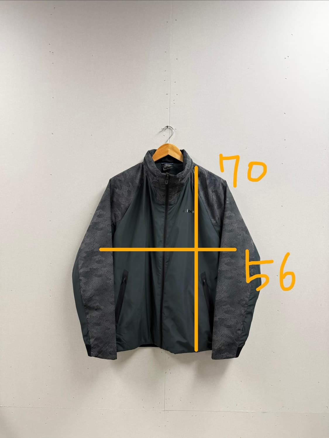 남성 슬림 XL / 아이더 바람막이 자켓 점퍼 상품이미지2