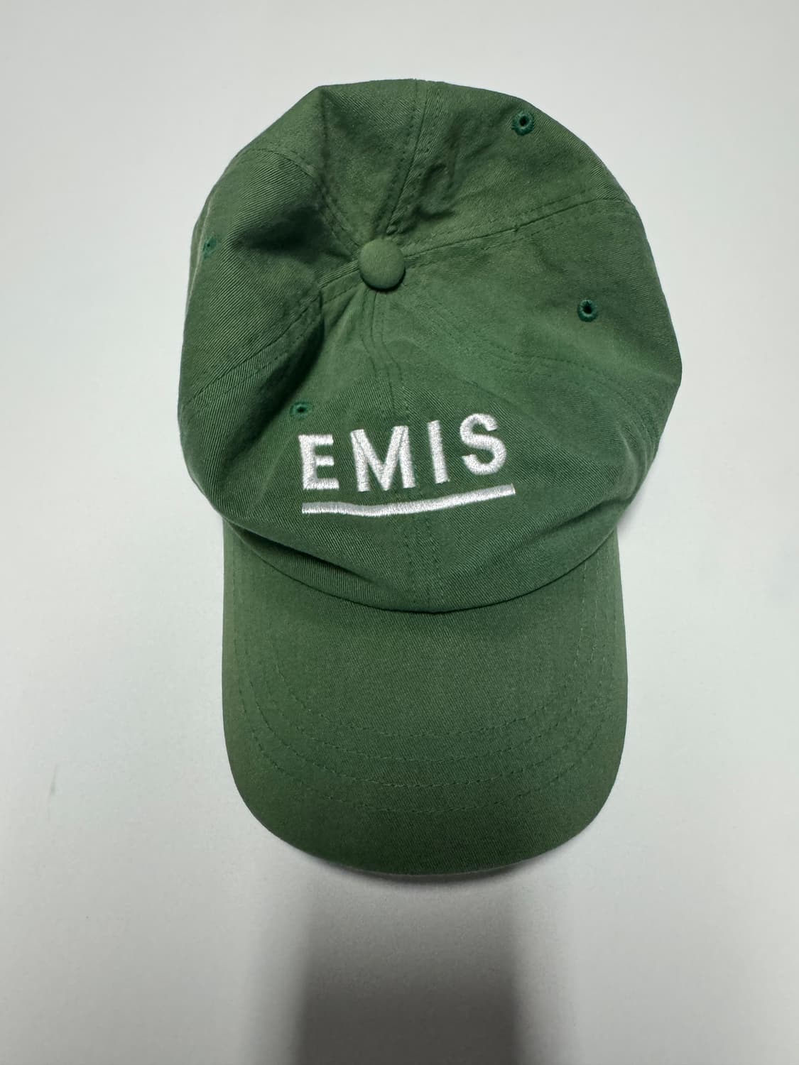 이미스 EMIS 스펠 아웃 그린 볼캡 F 상품이미지1