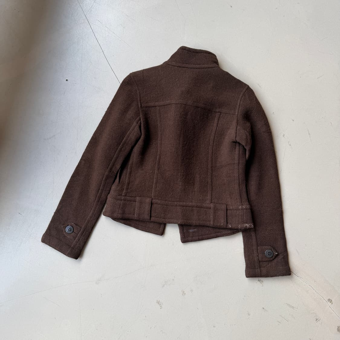 버버리 블루라벨 브라운 울 자켓 상품이미지6