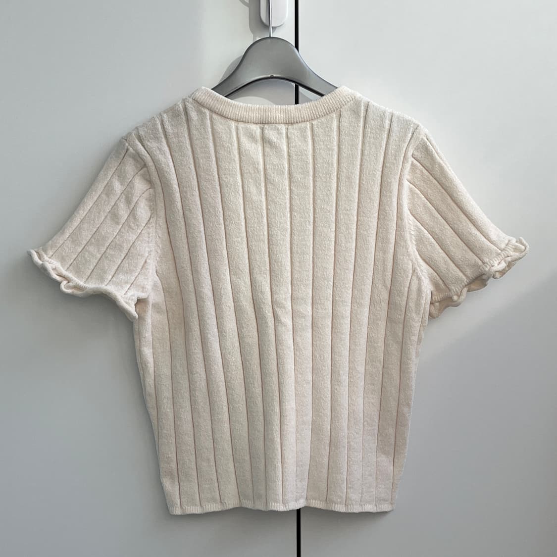 자라 골지 셔닐 크롭탑 L (7901/325/712) 상품이미지4