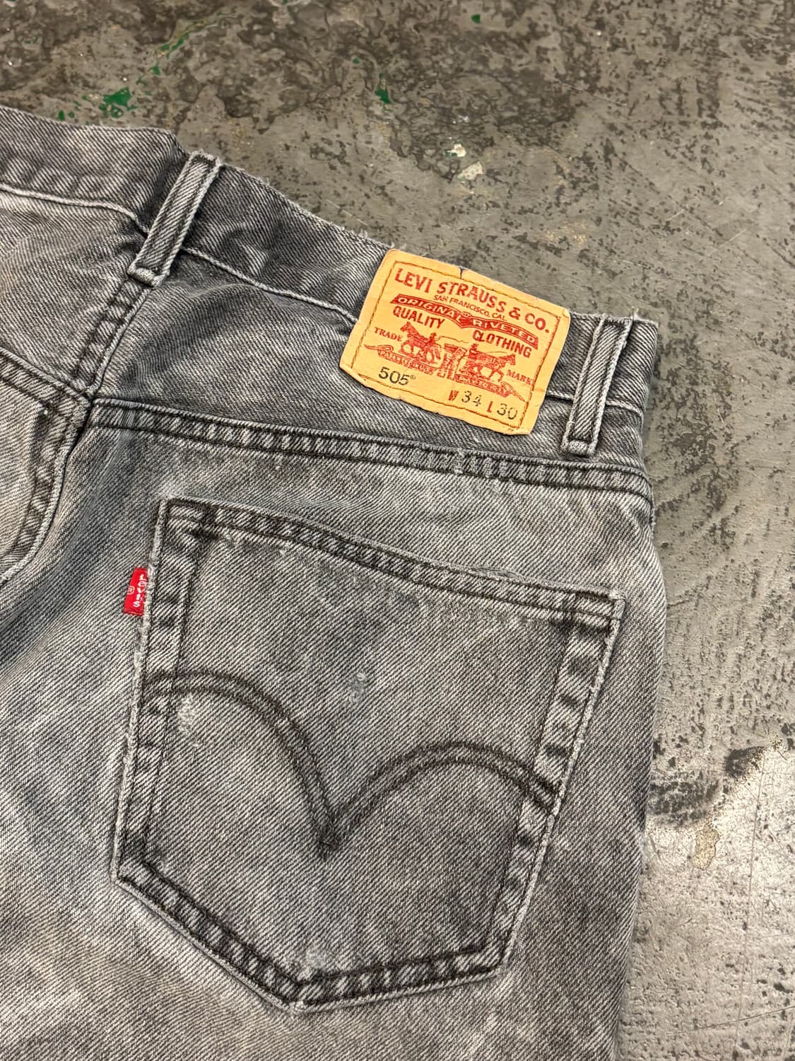 리바이스 505 흑청  상품이미지8