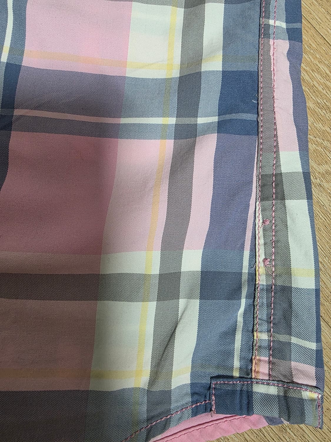 아베크롬비 버튼다운 체크 셔츠 S 상품이미지6