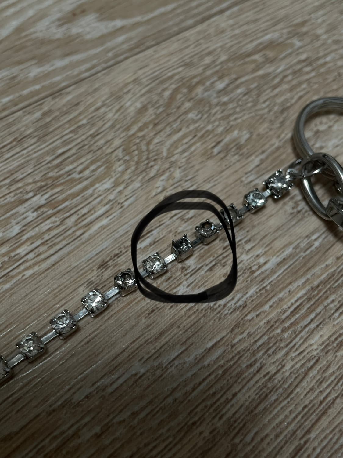 레테 빈티지 펑크 갸루 멀티 실버 체인 목걸이 바지체인 상품이미지6