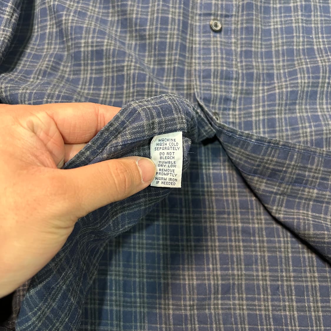 [2XL] 90s 폴로 랄프로렌 포니 체크 셔츠 상품이미지5