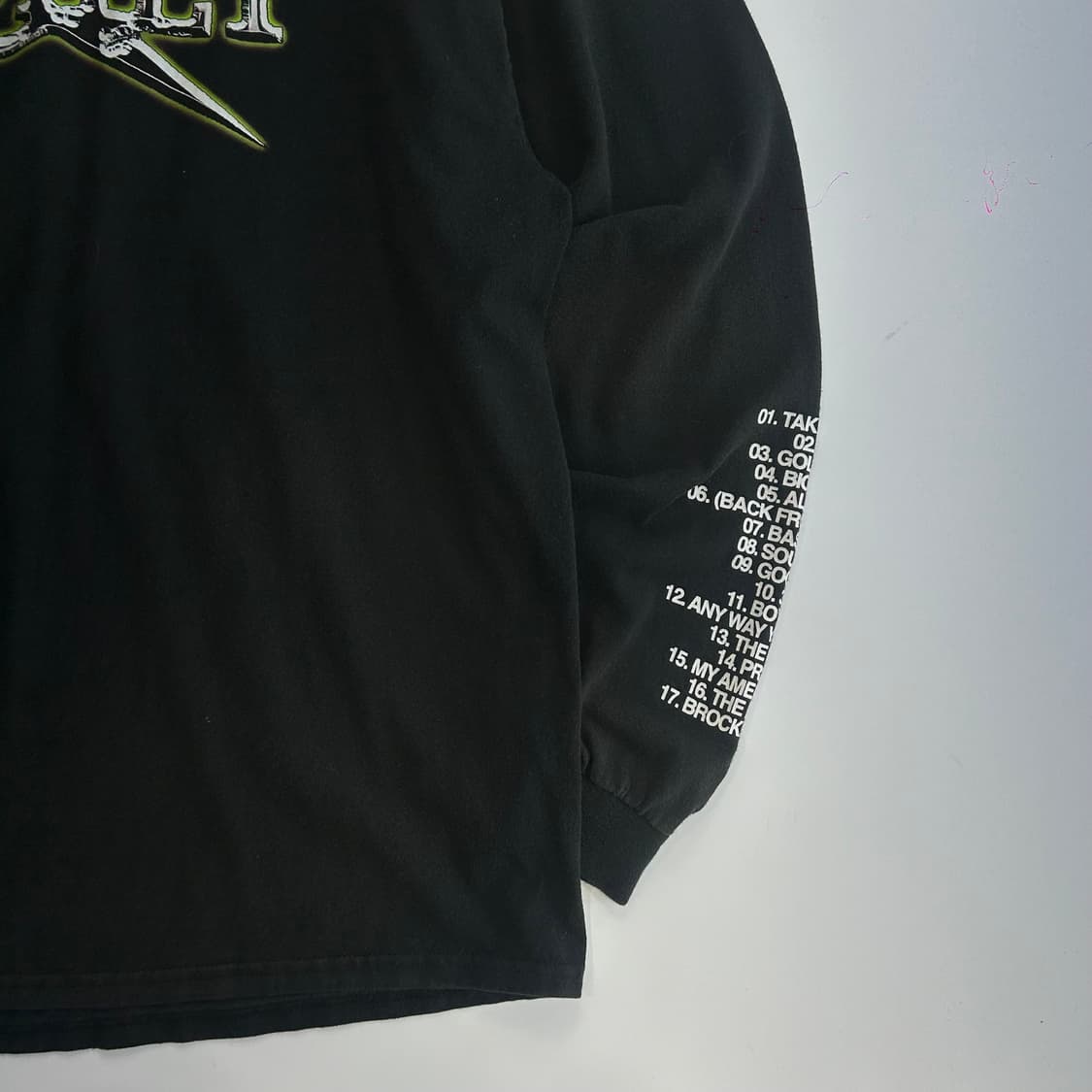 BROCKHAMPTON famliy 블랙 백포인트 롱슬리브 상품이미지5